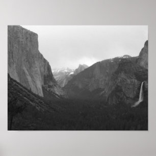 Póster Parque nacional Yosemite