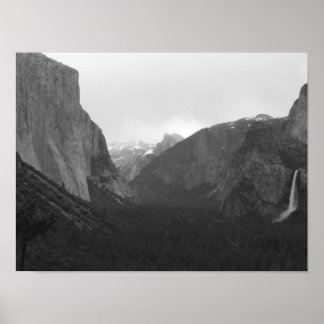 Póster Parque nacional Yosemite