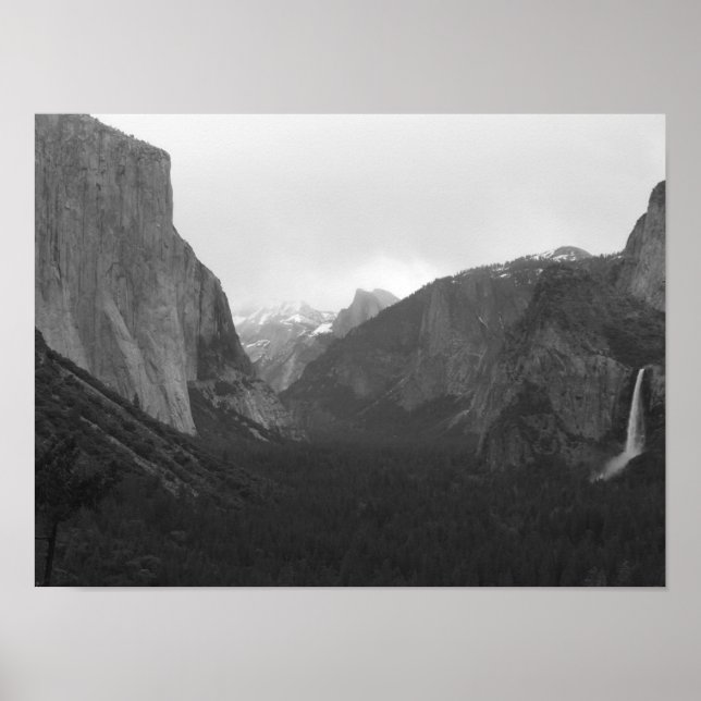 Póster Parque nacional Yosemite (Frente)