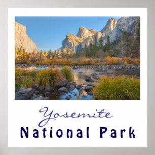 Póster Parque nacional Yosemite
