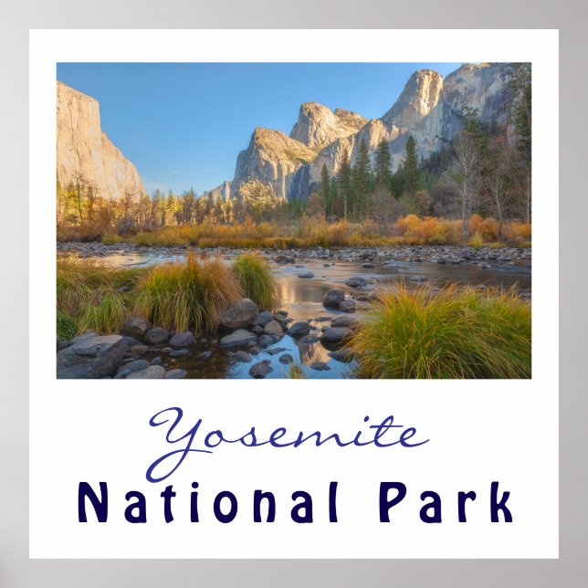 Póster Parque nacional Yosemite (Frente)