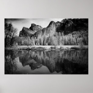 Póster Parque nacional Yosemite