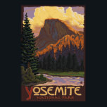 Póster Parque nacional Yosemite - Afiche de viaje de medi<br><div class="desc">Acá uno de nuestros afiches de viaje al estilo de la época. Todos los diseños son personalizados hechos para parecerse a posters de principios del siglo XX. Estas piezas de arte llevan un alto detalle,  un color profundo y una cuidadosa atención a la calidad.</div>