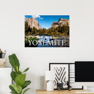 Póster Parque Nacional Yosemite, California