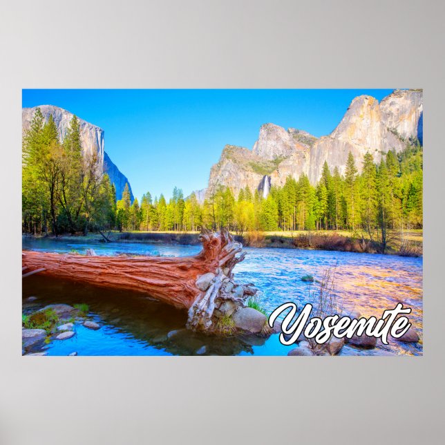 Póster Parque Nacional Yosemite, California, Estados Unid (Frente)