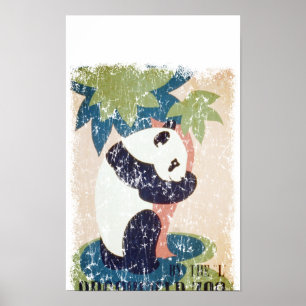 Póster Parque-Panda de Brookfield apenada