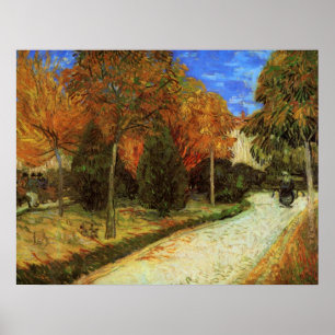 Póster Parque público en Arles por Vincent van Gogh