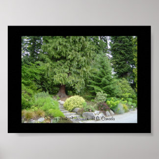 Póster Parque Stanley, Vancouver B.C.