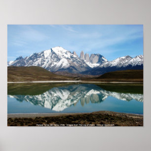 Póster Parque Torres del Paine, Chile