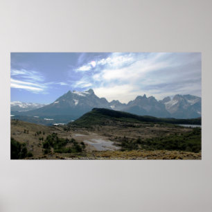 Póster Parque Torres del Paine, Chile