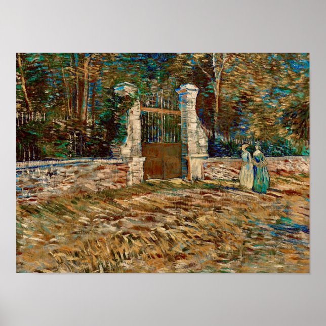 Póster Parque Van Gogh Voyer d'Argenson (Frente)