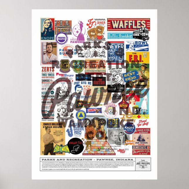 PÓSTER PARQUES Y COLLAGE REC (Frente)