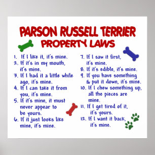 PÓSTER PARSON RUSSELL TERRIER PL2