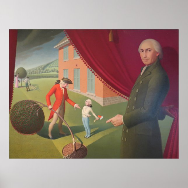 Póster Parson Weems Fable (Frente)