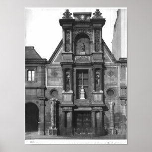 Póster Parte central de la � principal