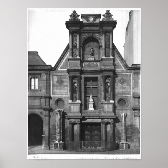 Póster Parte central de la � principal (Frente)