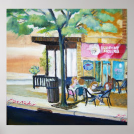 Póster Parte De La Pizzería De Nueva York