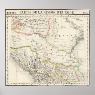 Póster Parte de la Rusia europea 23
