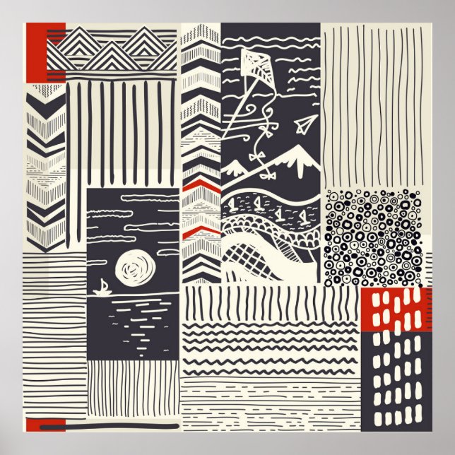 Póster Parte de madera con pintura verde pelada, abstract (Frente)