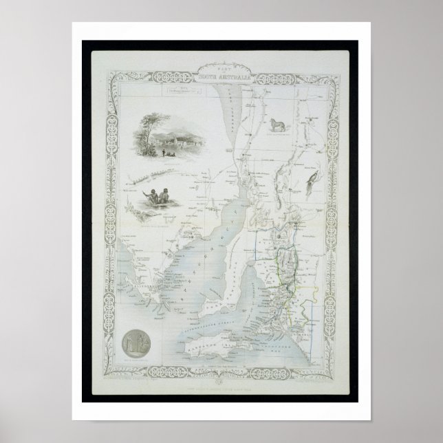 Póster Parte del sur de Australia, de una serie de Mamáes (Frente)