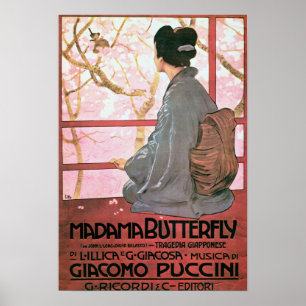 Póster Parte delantera de la hoja de puntuación