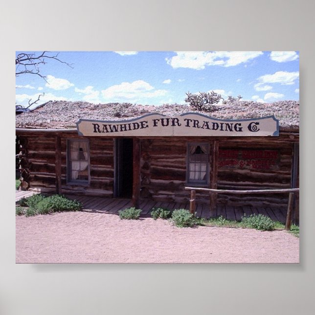 Póster parte delantera de la tienda occidental (Frente)