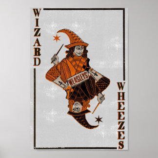 Póster Parte Trasera de la Carta de Weasleys