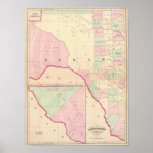 Póster Parte W de Texas