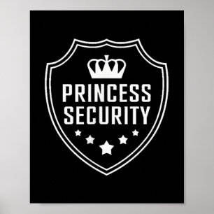Póster Partida familiar de cumpleaños de protección de se