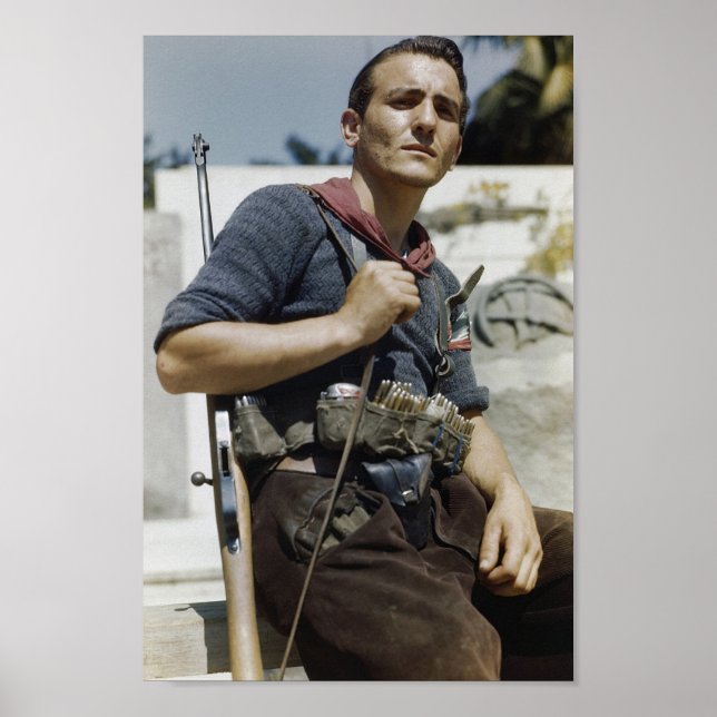 Póster Partidario italiano (Frente)