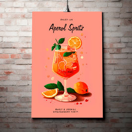 Póster Partido de Compromiso de Aperol Spritz