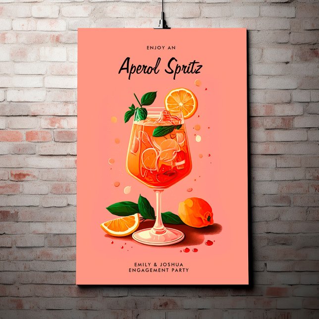 Póster Partido de Compromiso de Aperol Spritz (Subido por el creador)