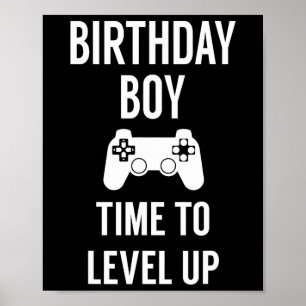 Póster Partido de cumpleaños del videojuego Birthday Boy
