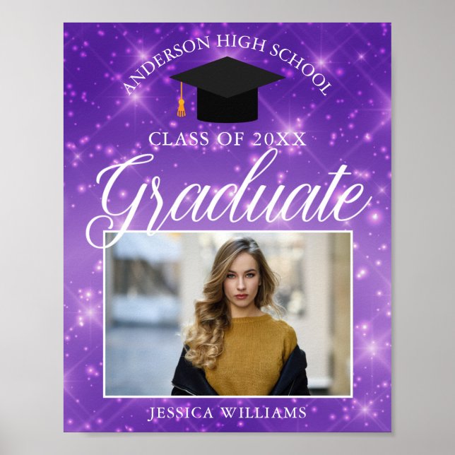 Póster Partido de Graduación de Fotografía Graduada por E (Frente)