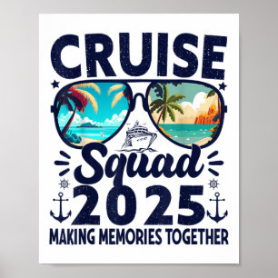 Póster Partido de grupo de viajes de vacaciones de verano