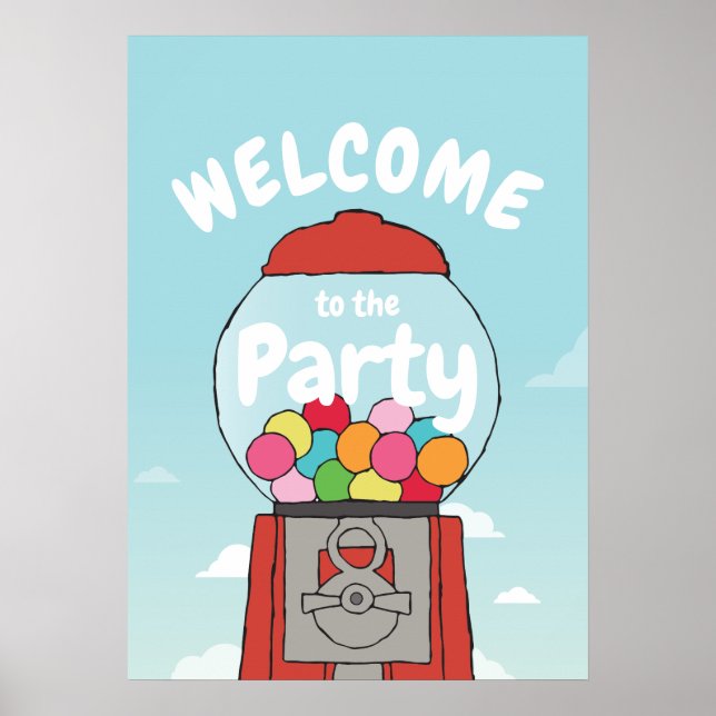 Póster Partido Gumball de Gumball, el colorido cumpleaños (Frente)