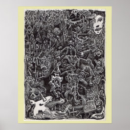 Póster Pasaje oscuro de Brian Benson