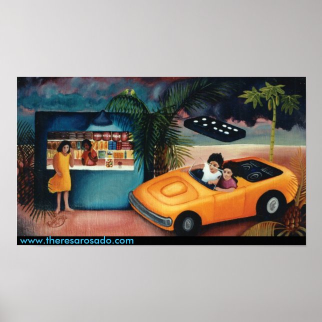 Póster Pasamos toda la noche "Manejamos todo noche" (Frente)