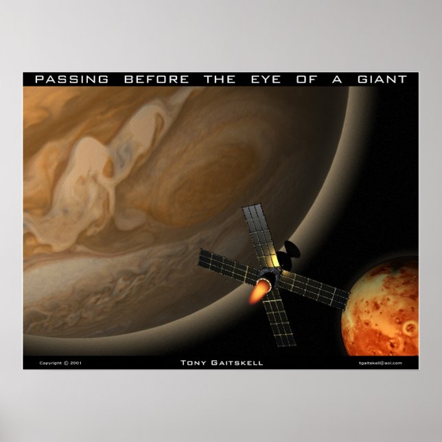 Póster Pasando ante los ojos de un gigante (Frente)