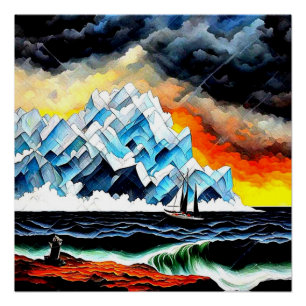 Póster Pasando el Iceberg