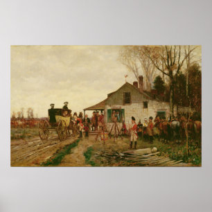 Póster Pasando el puesto avanzado,