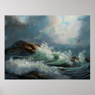 Póster Pasando tormenta