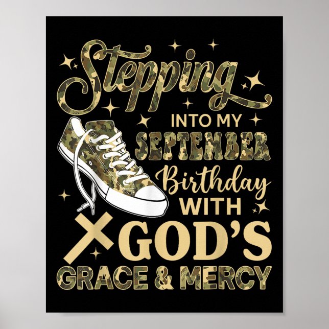 Póster Pasar a mi Chica de cumpleaños de septiembre (Frente)