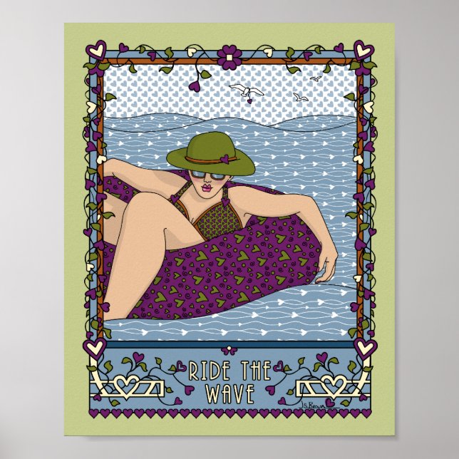 Póster Pasar Por El Poster Wave_A_8x10 (Frente)