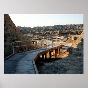 Póster Pasarela del Parque Nacional Badlands
