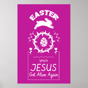 Póster Pascua - Cuando Jesús se volvió a enamorar