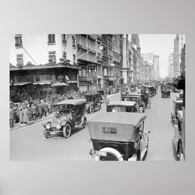 Póster Pascua de la 5ª Avenida, 1910 (Frente)