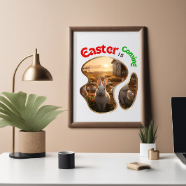Póster Pascua está llegando - Pascua