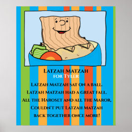 Póster Pascua Latzah Matzah Poster 20 x 24 acabado mate