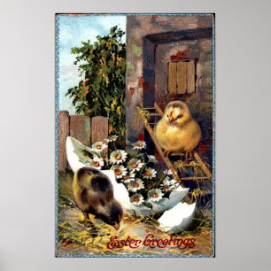 Póster Pascua victoriana